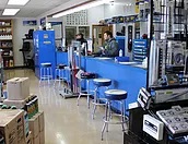 SS equipment Parts Department.
